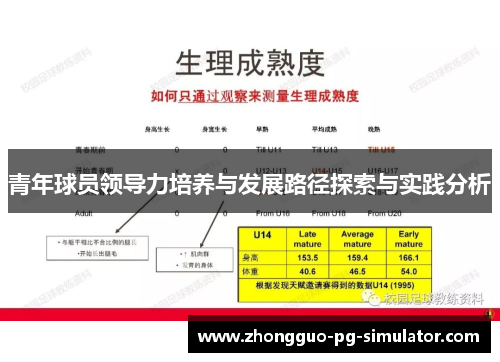 青年球员领导力培养与发展路径探索与实践分析
