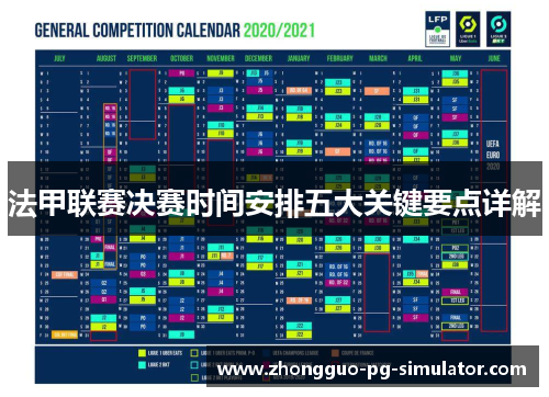 法甲联赛决赛时间安排五大关键要点详解