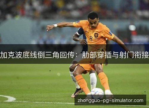 加克波底线倒三角回传：肋部穿插与射门衔接